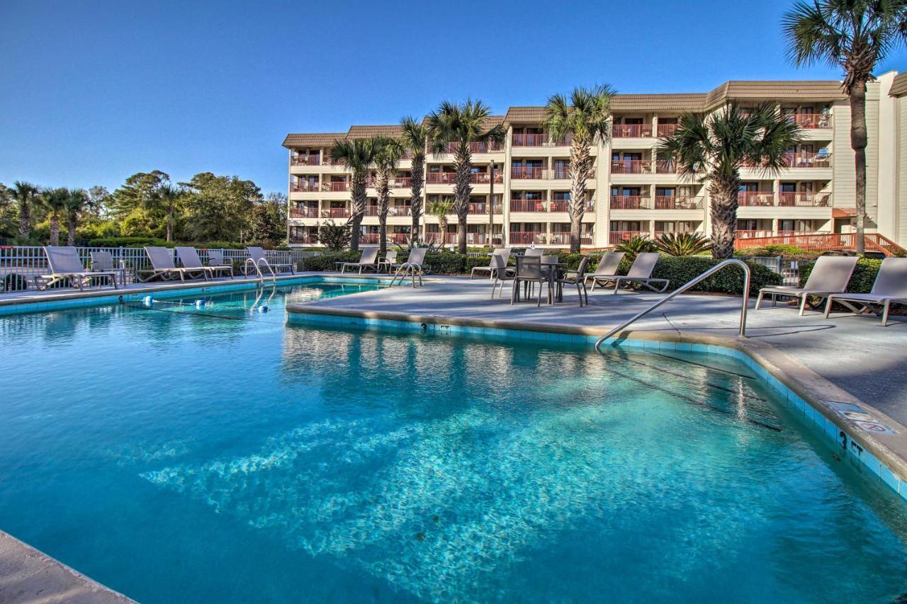 Ocean-View Hilton Head Island Condo Pool, Beach! Extérieur photo